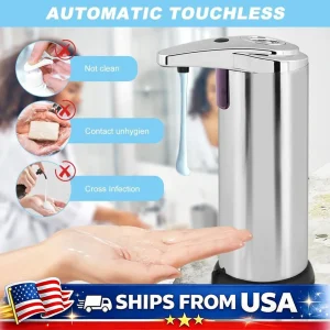 Automatic Touchless Soap Dispenser - Infrared With Adjustable Levels