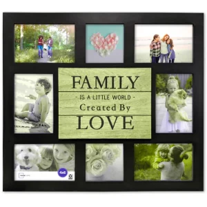 Multi Size Picture Frame – Black