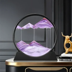 3D Moving Sand Art Sandscape Hourglass