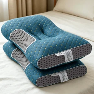 2 PC Bamboo Braided Neck Pillow