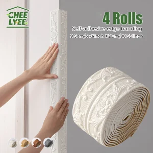 Self-Adhesive Edge Banding 4 Rolls