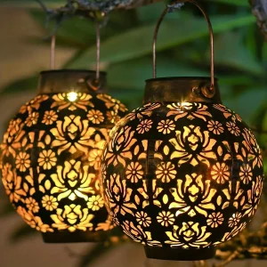 Solar Lantern LED Garden Lights